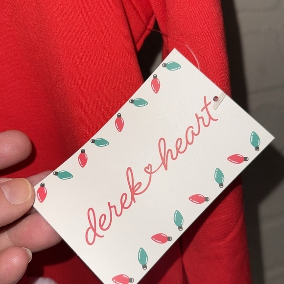 Santa Dress White fleece Trim red hoodie long sleeve medium NEW Christmas - Picture 2 of 4